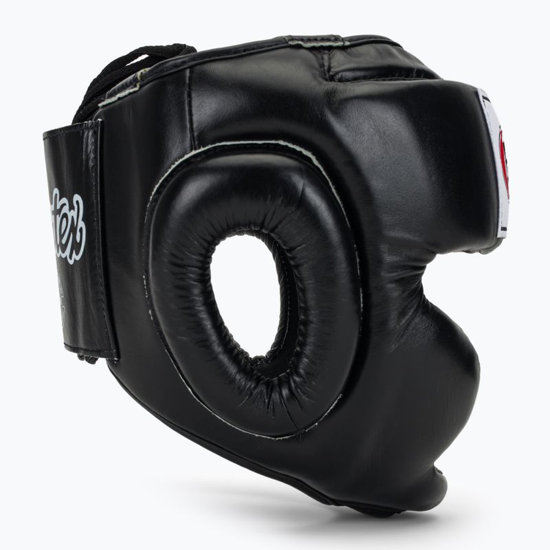 Fairtex Full Coverage Style fekete bokszsisak 2