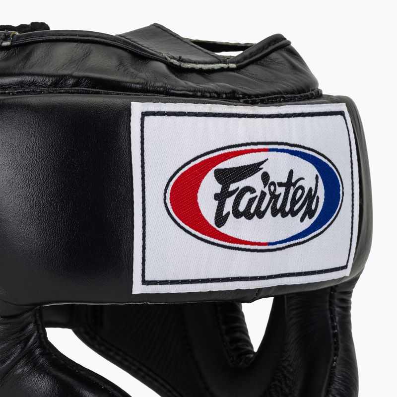 Fairtex Full Coverage Style fekete bokszsisak 4