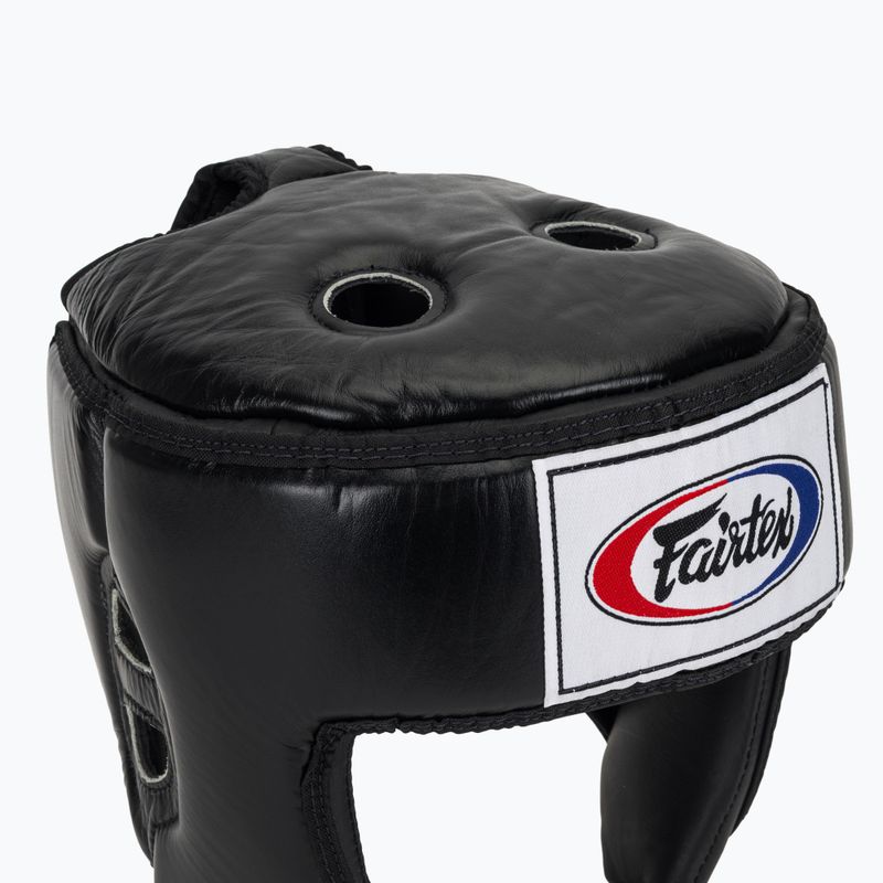 Sisak ochronny Fairtex Muay Thai & Kickboxing Competition black 4