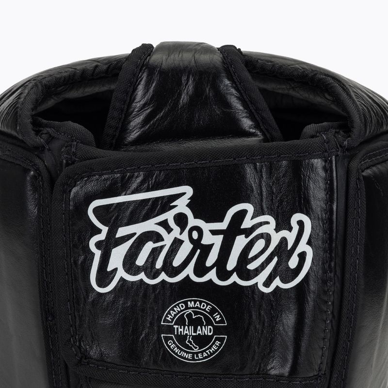 Sisak ochronny Fairtex Muay Thai & Kickboxing Competition black 5