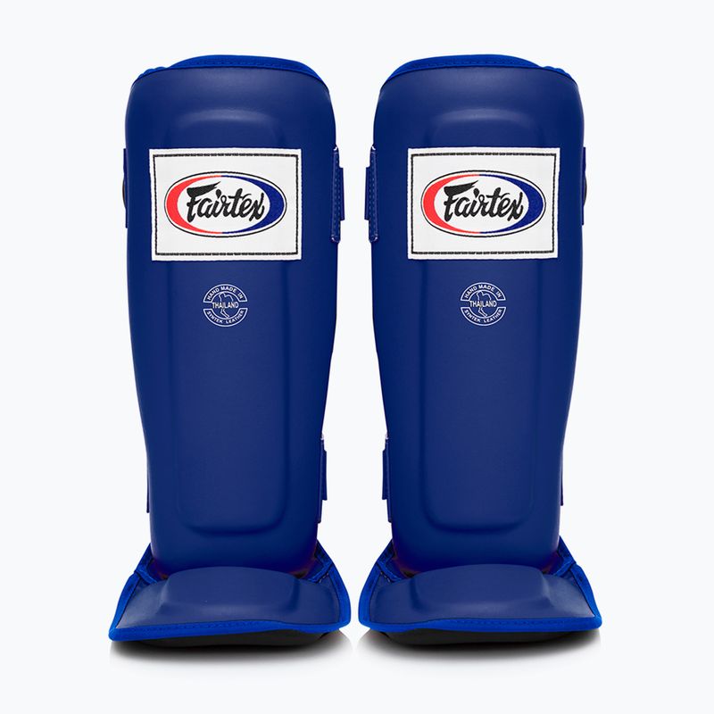 Fairtex In-Step dupla párnázott sípcsontvédő kék