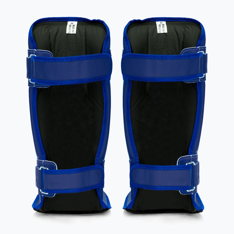 Fairtex In-Step dupla párnázott sípcsontvédő kék 2