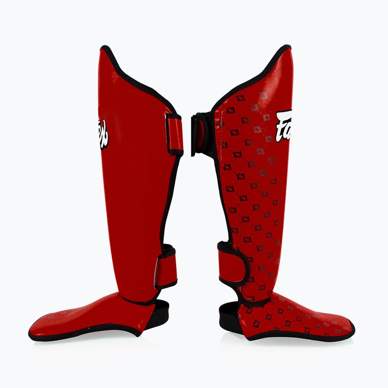 Fairtex Competition sípcsontvédő piros 3