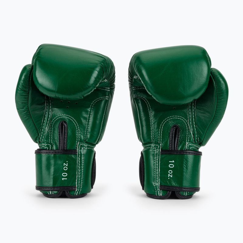 Boxkesztyű Fairtex Real Leather Boxing green 3