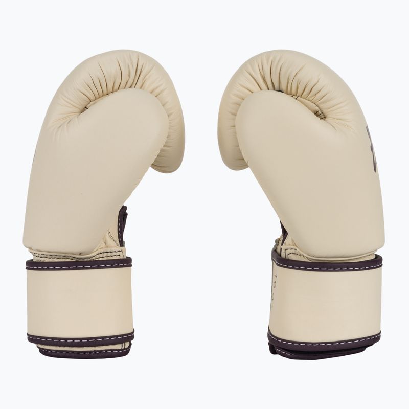 Boxkesztyű Fairtex Real Leather Boxing khaki 4