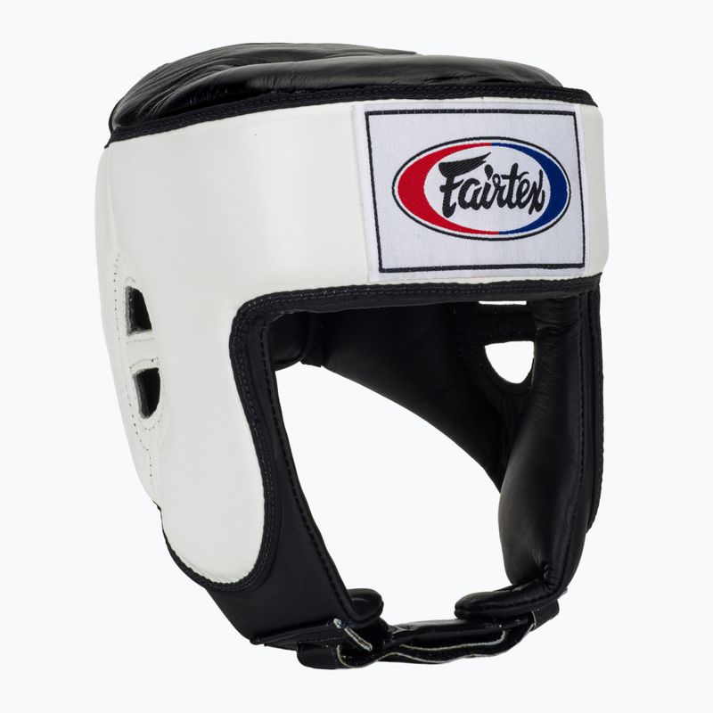 Fairtex Muay Thai & Kickboxing Competition fehér bokszsisak