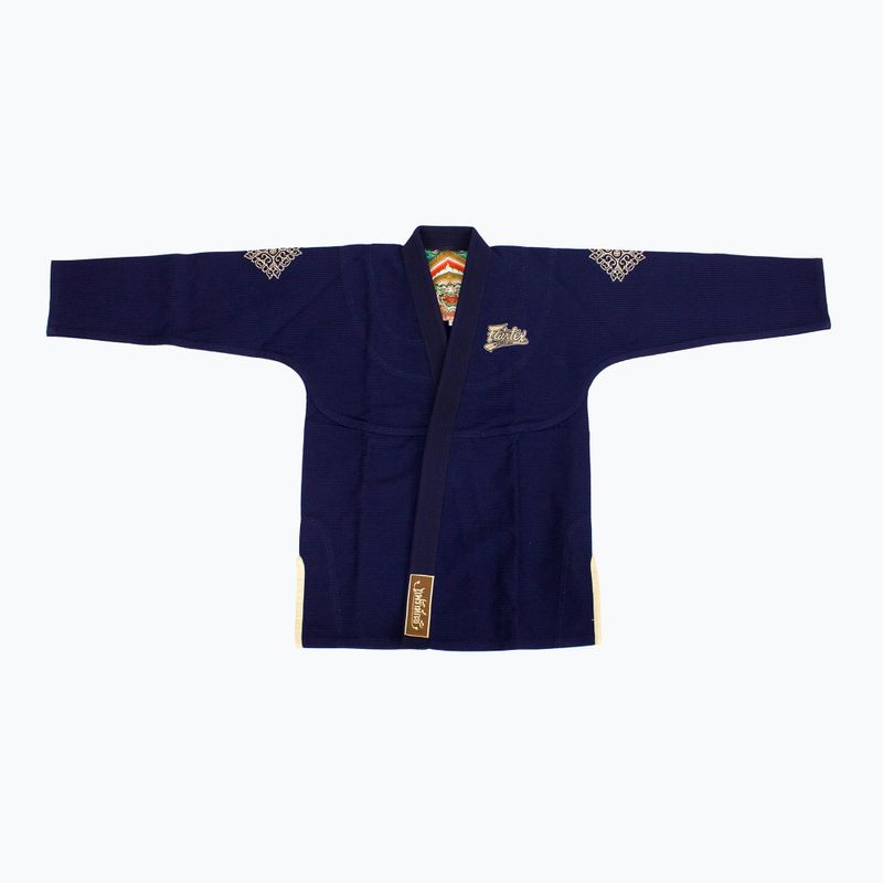 GI a brazil jiu-jitsu Fairtex 'Matchanu' tengerészkékhez 2