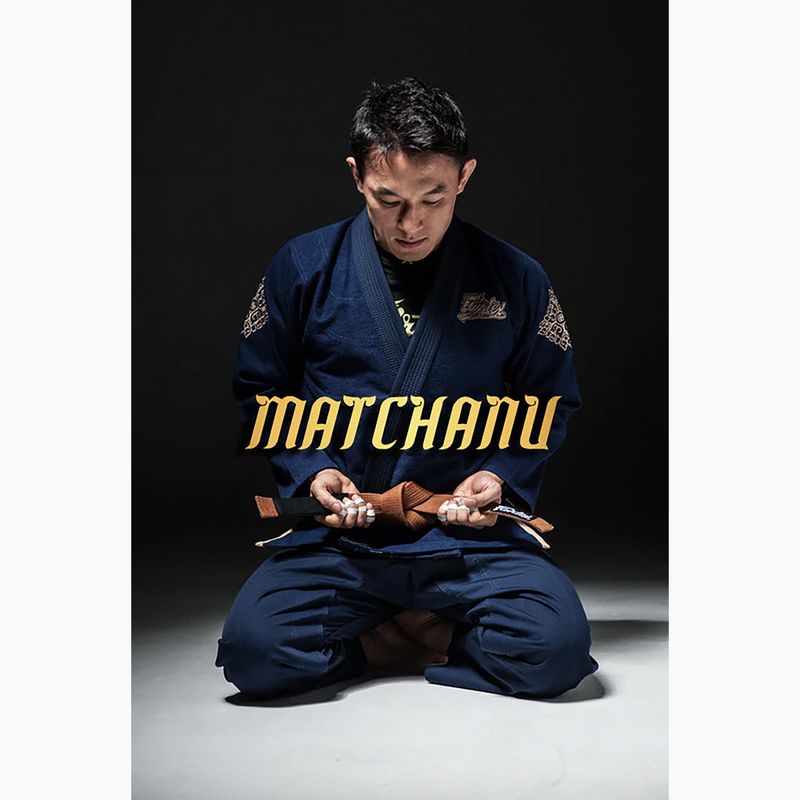 GI a brazil jiu-jitsu Fairtex 'Matchanu' tengerészkékhez 12