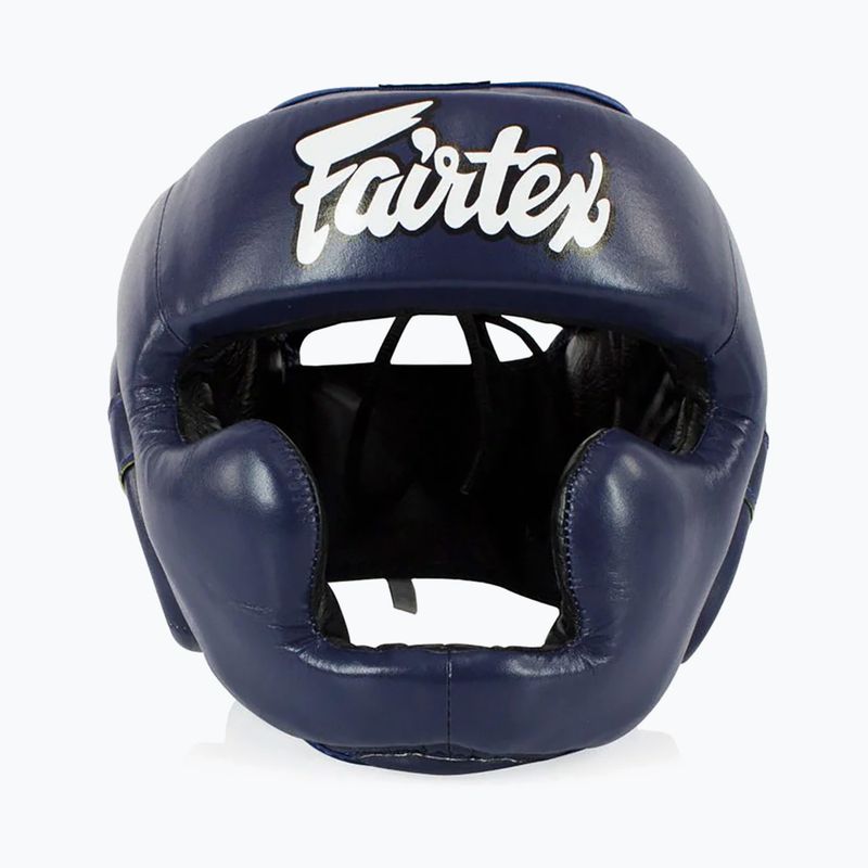 Box fejvédő dziecięcy Fairtex Headguard for Kids blue 2