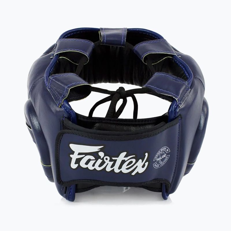 Box fejvédő dziecięcy Fairtex Headguard for Kids blue 3