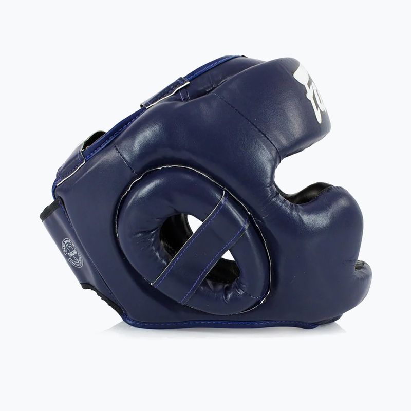 Box fejvédő dziecięcy Fairtex Headguard for Kids blue 4