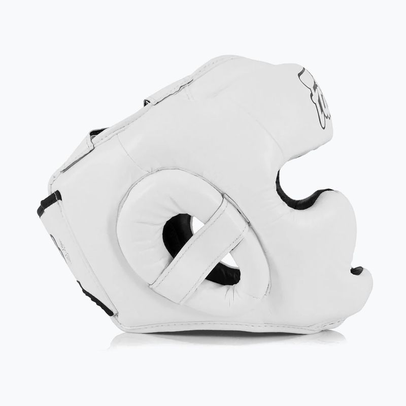 Box fejvédő dziecięcy Fairtex Headguard for Kids white 4