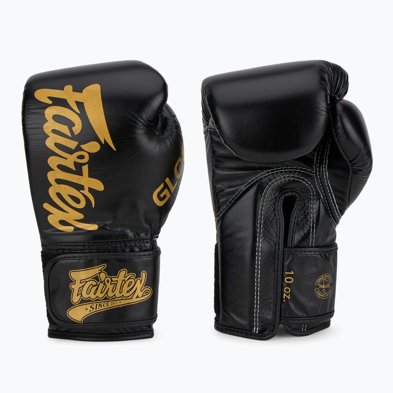 Boxkesztyű Fairtex Glory Competition Lace Velcro black