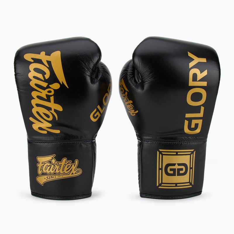 Boxkesztyű Fairtex Glory Competition Lace Up black 2