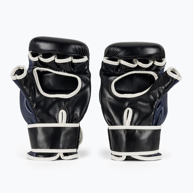 Fairtex Super Sparring Grappling kesztyű fekete/kék 3