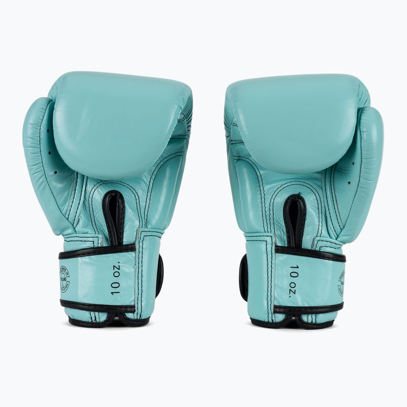 Boxkesztyű Fairtex Genuine Leather Boxing blue 3