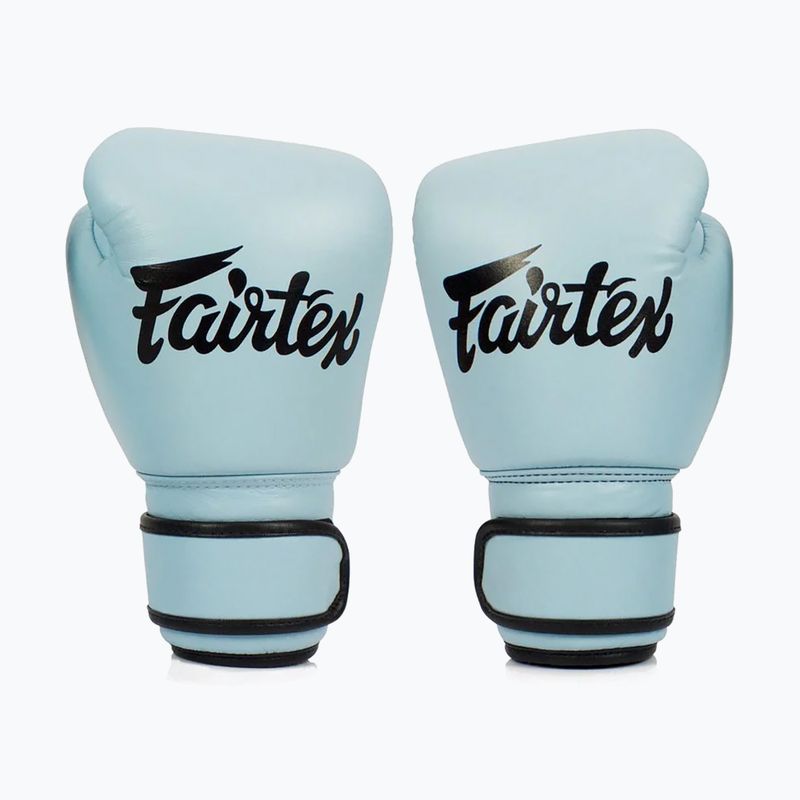 Boxkesztyű Fairtex Genuine Leather Boxing blue