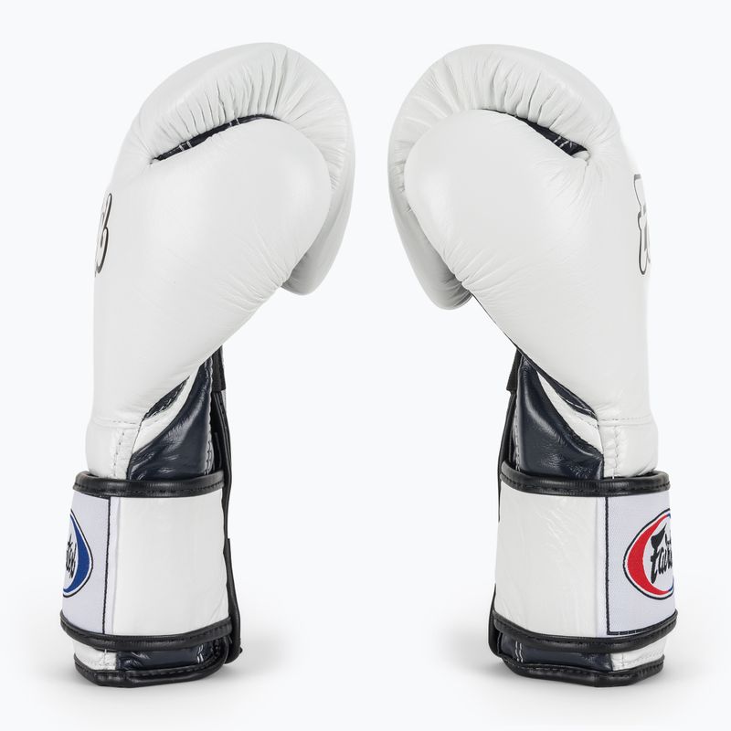 Boxkesztyű Fairtex Heavy Hitter's Mexican Style white/blue 4