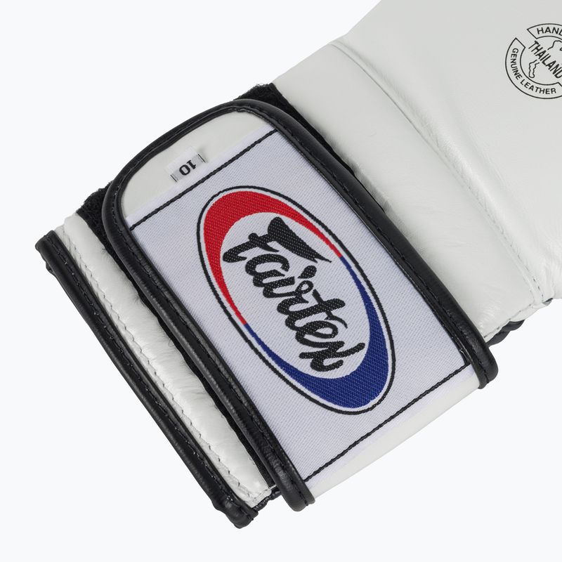Boxkesztyű Fairtex Heavy Hitter's Mexican Style white/blue 6