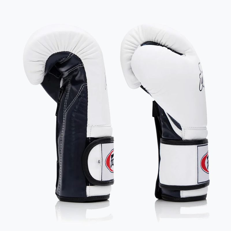 Boxkesztyű Fairtex Heavy Hitter's Mexican Style white/blue 3