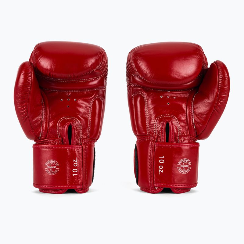 Boxkesztyű Fairtex Deluxe Tight-Fit red 3