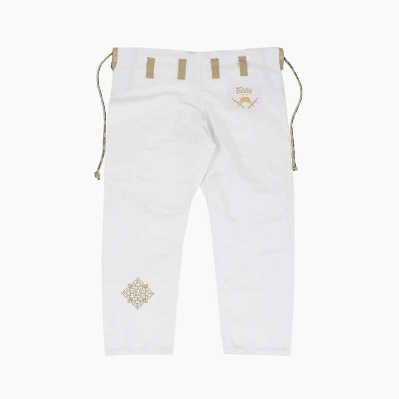 Gi brazil jiu-jitsuhoz Fairtex "Matchanu" white 5