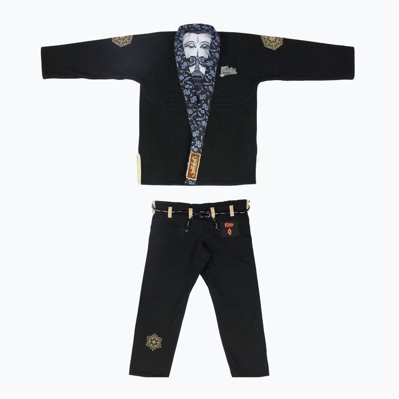 GI a Fairtex brazil jiu-jitsu "Treeburam" fekete színű termékhez