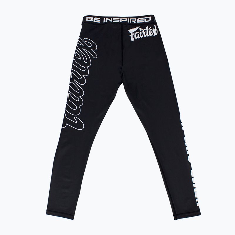 Fairtex Compression CP1 fekete férfi edző leggings 2