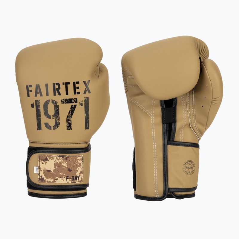 Boxkesztyű Fairtex F-DAY 2 Limited Edition khaki 2