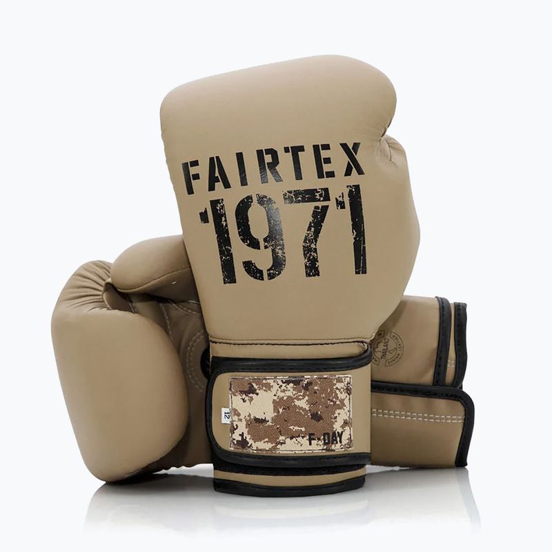 Boxkesztyű Fairtex F-DAY 2 Limited Edition khaki 4