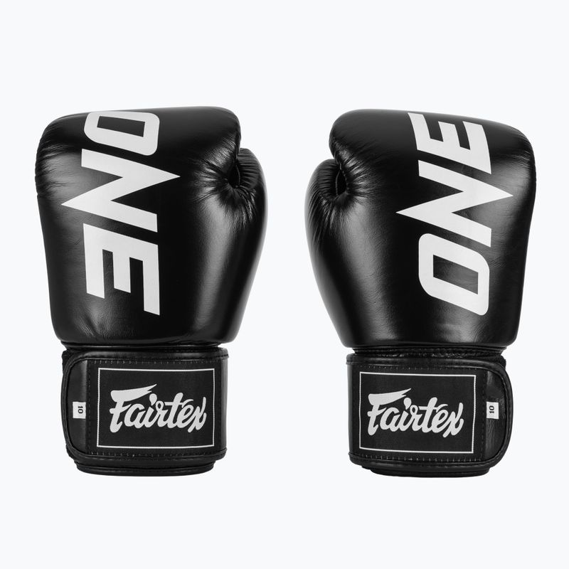 Boxkesztyű Fairtex ONE X Fairtex Boxing black 2