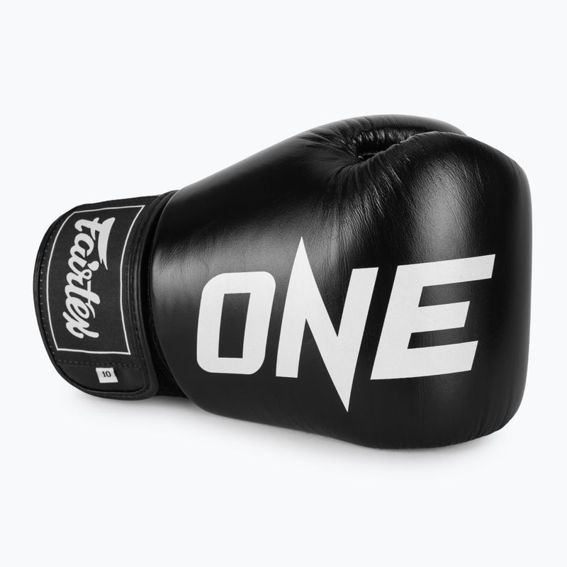 Boxkesztyű Fairtex ONE X Fairtex Boxing black 5