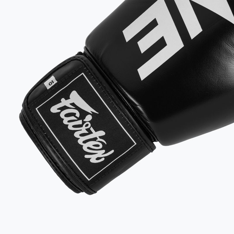 Boxkesztyű Fairtex ONE X Fairtex Boxing black 6