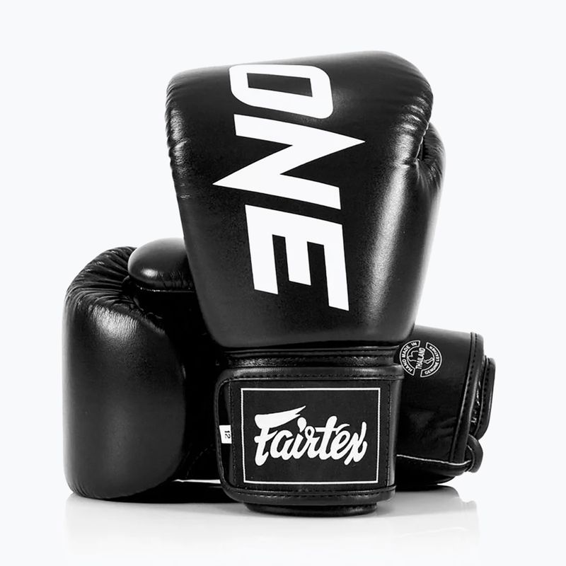 Boxkesztyű Fairtex ONE X Fairtex Boxing black 4