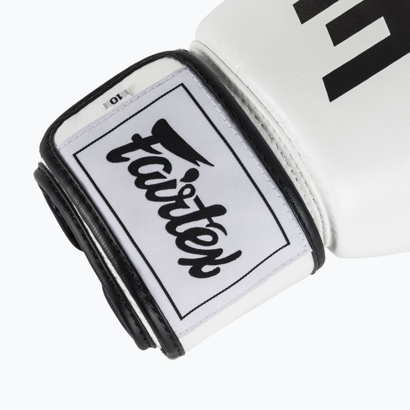 Boxkesztyű Fairtex ONE X Fairtex Boxing white 6