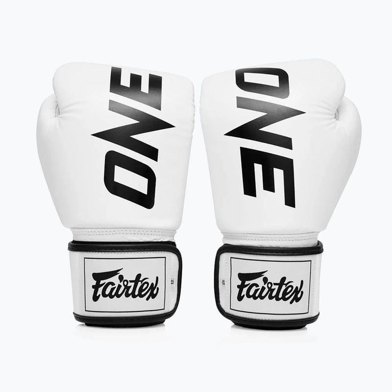 Boxkesztyű Fairtex ONE X Fairtex Boxing white