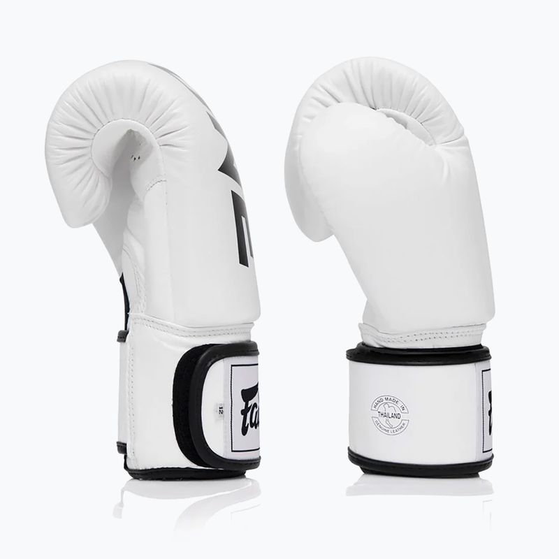 Boxkesztyű Fairtex ONE X Fairtex Boxing white 3