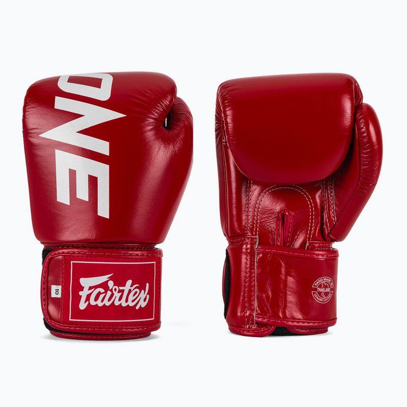 Boxkesztyű Fairtex ONE X Fairtex Boxing red