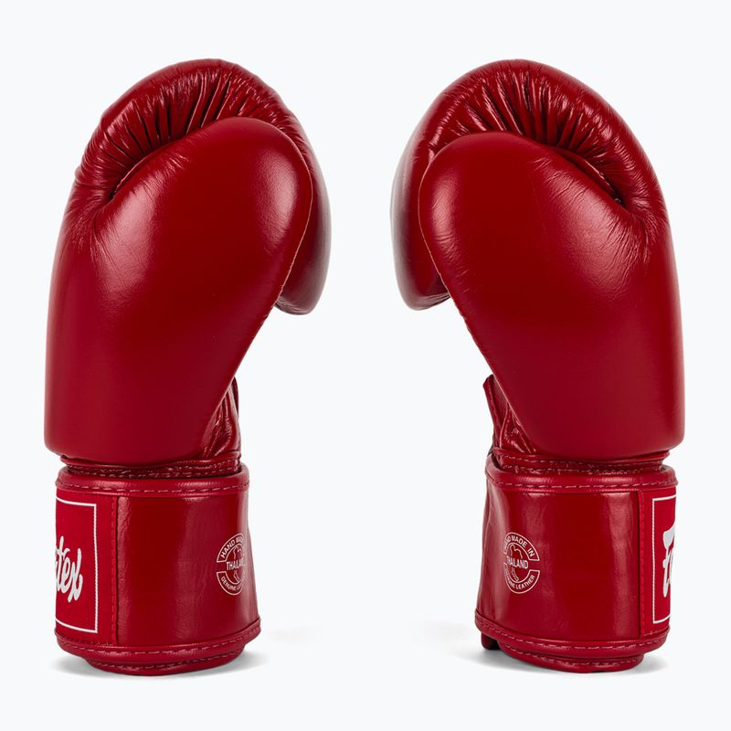 Boxkesztyű Fairtex ONE X Fairtex Boxing red 4