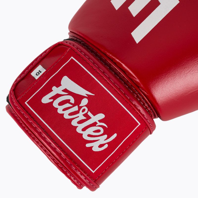 Boxkesztyű Fairtex ONE X Fairtex Boxing red 6