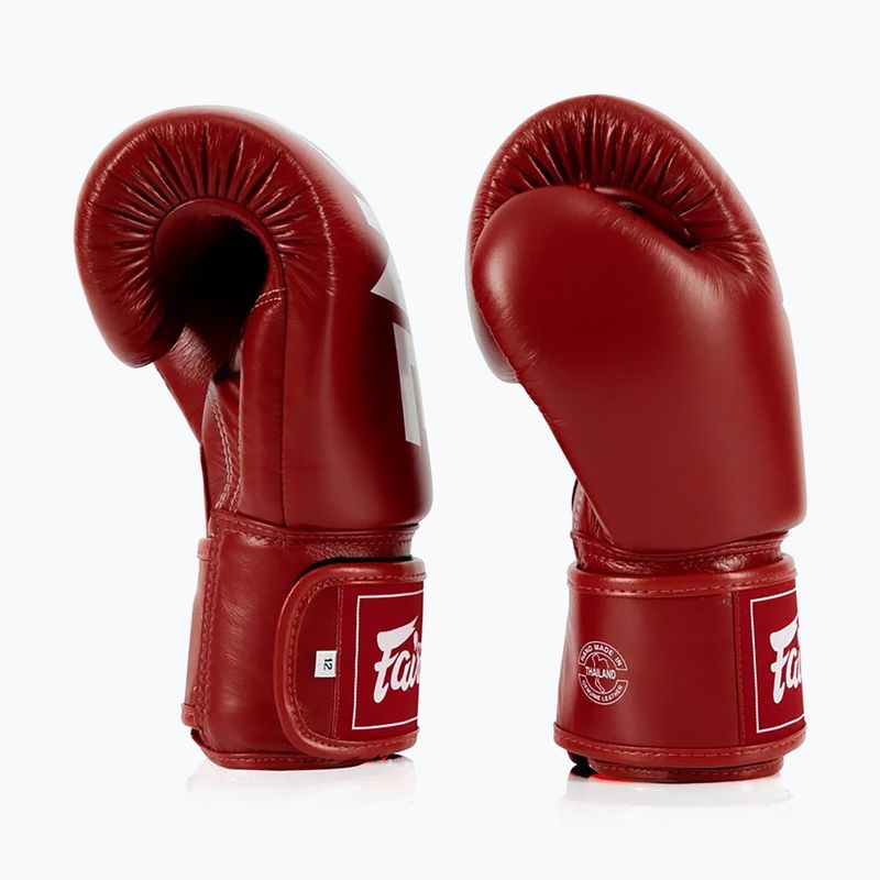 Boxkesztyű Fairtex ONE X Fairtex Boxing red 3