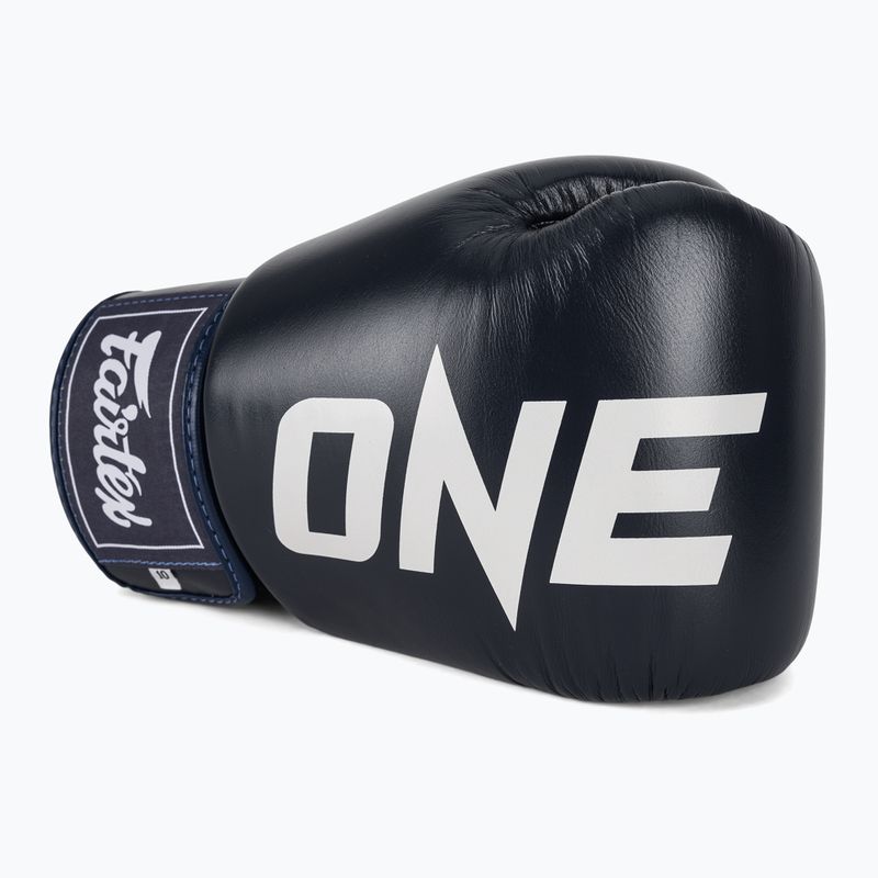 Boxkesztyű Fairtex ONE X Fairtex Boxing blue 5