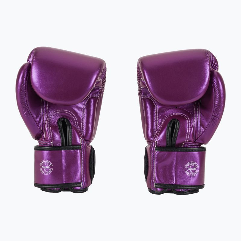 Boxkesztyű Fairtex Metallic Boxing purple 3