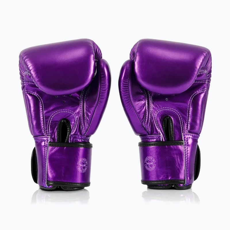 Boxkesztyű Fairtex Metallic Boxing purple 2
