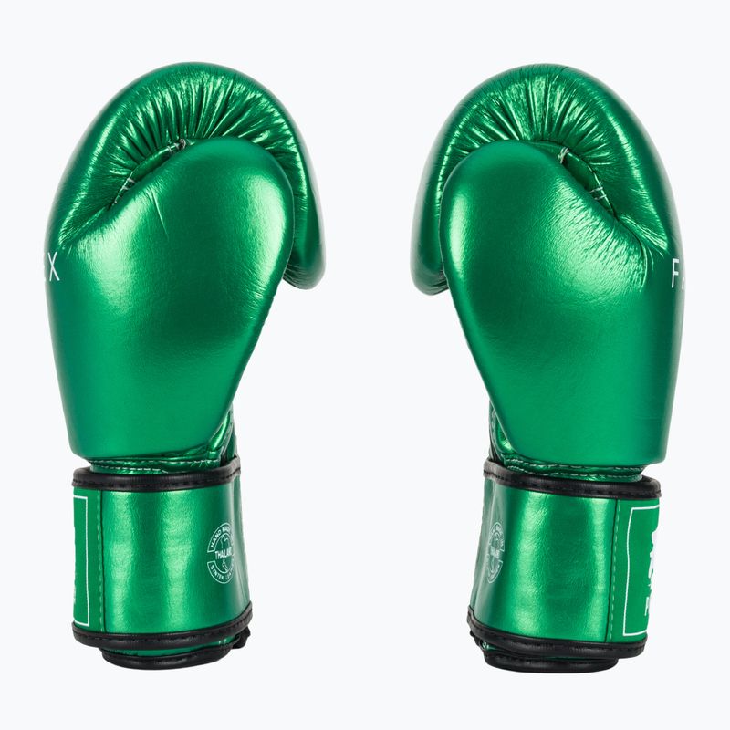 Boxkesztyű Fairtex Metallic Boxing green 4