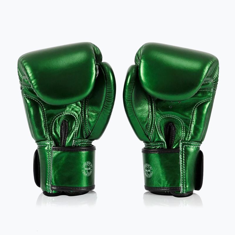 Boxkesztyű Fairtex Metallic Boxing green 2