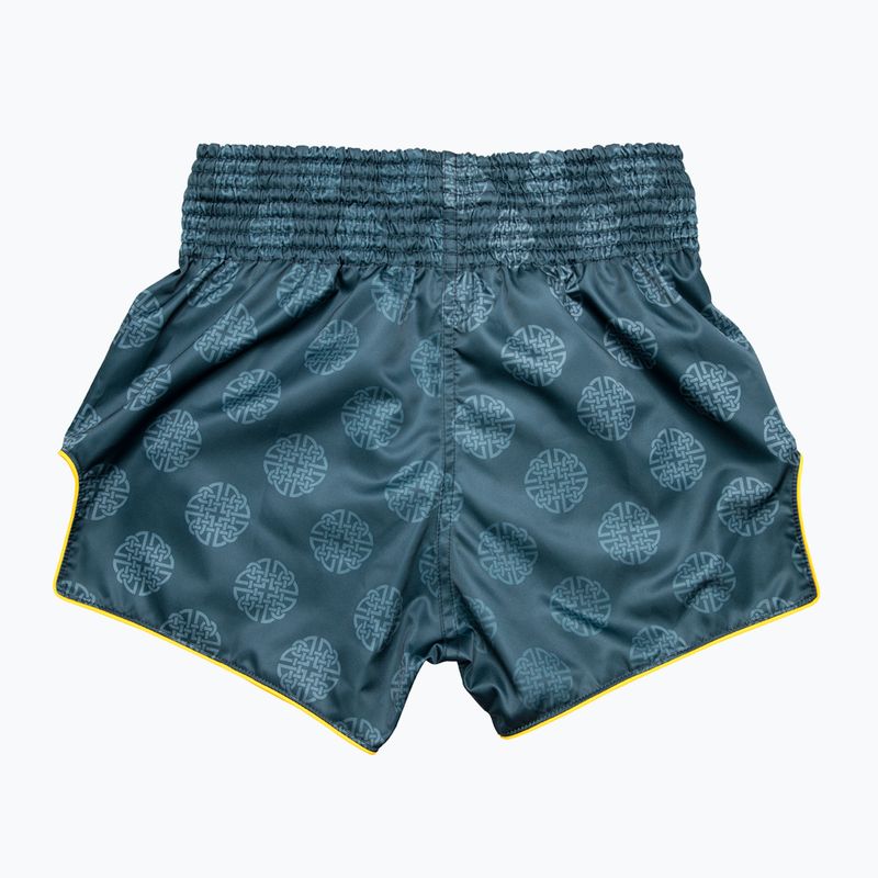 Fairtex Muay Thai edzőnadrág BS1915 'Clubber' csendes-óceáni zöld 2