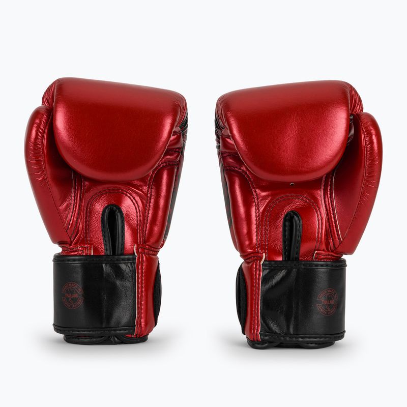 Fairtex Golden Jubilee piros bokszkesztyű 3