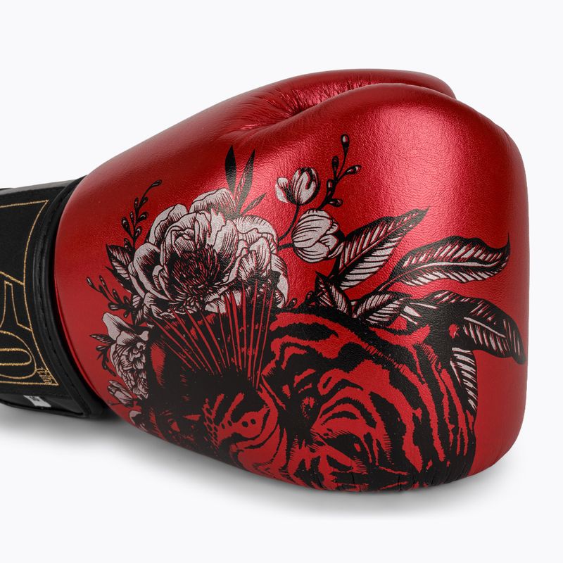 Fairtex Golden Jubilee piros bokszkesztyű 5