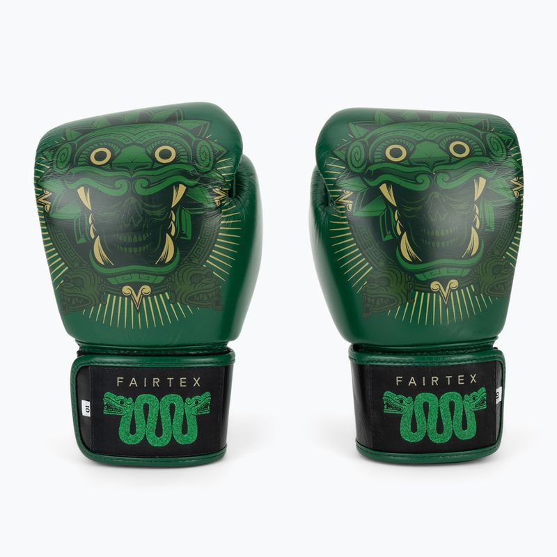 Fairtex X Tom Atencio Boxing Resurrection zöld bokszkesztyű 2